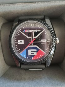 Originál BMW športové hodinky so silikónovým remienkom - 4