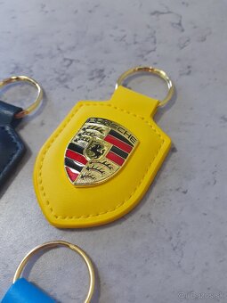 Kožený prívesok Porsche - 4
