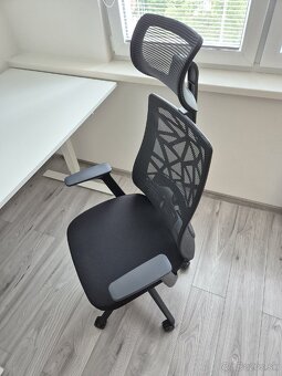 Vyskovo nastavitelny stol Skarsta (Ikea) + Stolicka Mobelix - 4