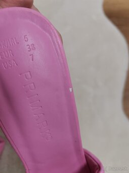 Ružové šľapky Primark č. 38 - 4