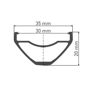 DT SWISS E1900 Spline 30 29"' non-boost nove predne koleso - 4
