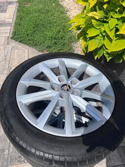 Original Škoda disky/elektrony 5x112 r17 - 4