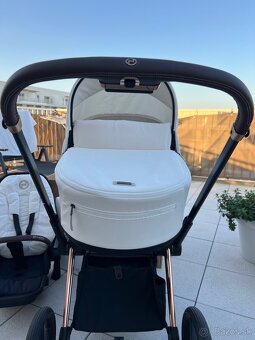 Kombinovaný Cybex priam - Rosegold Off White Platinum - 4