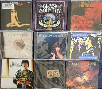 CD predaj: zahr. hard'n'heavy, prog, rock... - 4