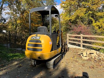 Minibager Jcb 8014+dvojnapravový prívesný vozík Gx84 - 4