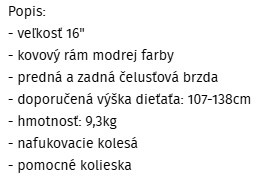 predam detsky sportovy bicykel 16 - 4