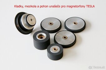 PŘÍTLAČNÁ KLADKA MAGNETOFON TESLA AKAI SONY REVOX PIONEER... - 4