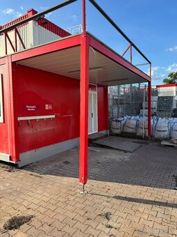 Priestranná modulárna predajňa / kancelária z kontajnerov - 4