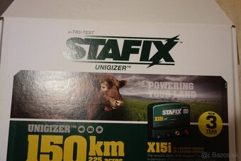 Ohradníkový sieťový zdroj Stafix Unigizer X15i na 150km - 4