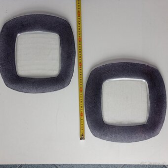 Dva moderné servírovacie taniere 30 cm - 4