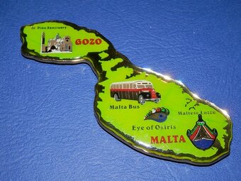 Kovové magnetky MALTA - 4