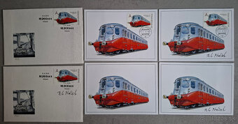 FDC známky železnice - 4