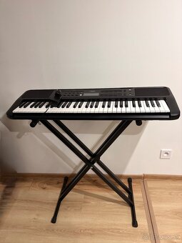 Yamaha PSR-E383 SET Keyboard s dynamikou Black - 4