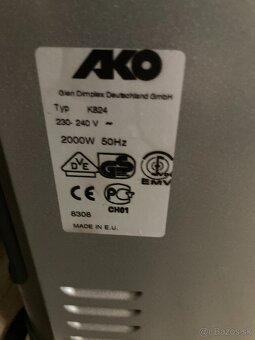 elektrický ohrievač, konvektor - 4