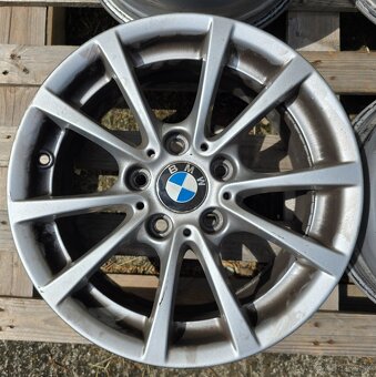 ORIGINÁL BMW HLINÍKOVÉ DISKY 5x120 R16 - 4
