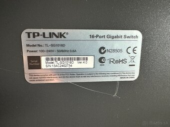 TP-LINK 16-Port Gigabit Switch L-SG1016D - 4