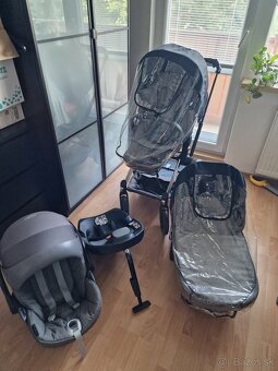Cybex Priam Platinum 3-kombinácia + základňa do auta - 4