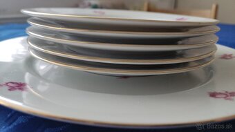 Koláčový set, dezertné taniere Bohemia - 4