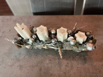 Adventny, vianocny svietnik obdlznikovy - 4