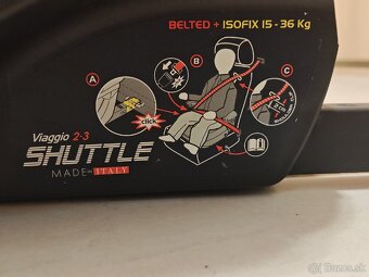 Podsedak s ISOFIX, Peg Perego 15 - 36kg - 4