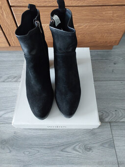 Dámske kožené čižmy Wojas - 4