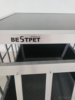 Hliníková klietka pre psa do auta L - 4