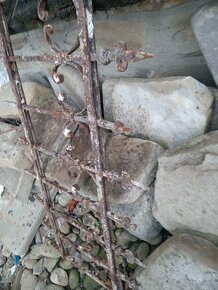 Staré zábradlie mreža - 4