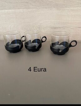 Predám retro poháre, šálky misy, taniere - 4