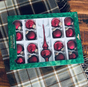 Vianočné sklenené gule - 4