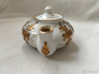 Porcelánový čajník, konvička - 4