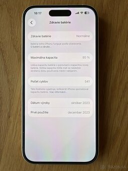 iPhone 15, 128 GB, Žltý - 4