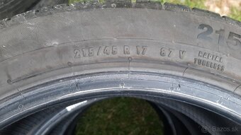 215/45r17 87V Continental letne - 4