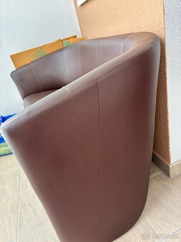 Kožená dvojsedačka - 4