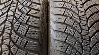 Predám 4ks jazdené zimné 225/45r18-95V Kumho - 4