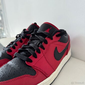 originalne Nike Air Jordan 1 Low “Black Toe” - 4