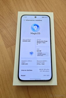 Honor 400 5G 512GB black - 4