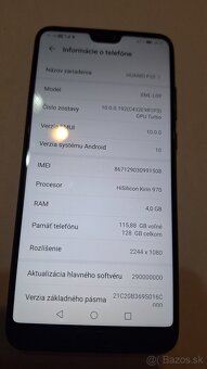 Huawei P20 4GB/128GB android 10 čierny - 4