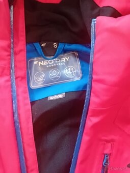 Pánska, chlapčenská lyžiarska bunda 4F - 4