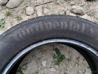 Predám letné continental 215/55R17 - 4