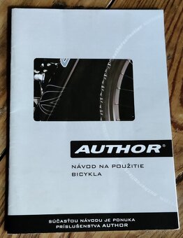 Predám pánsky horský bicykel Author Basic + DARČEK - 4