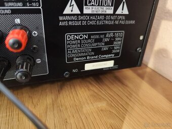 Receiver Denon AVR-1610 - 4
