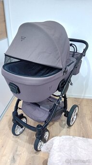 Kočík Junama 3v1 Termo Line MIX 01 Fossil Grey + zakladna - 4