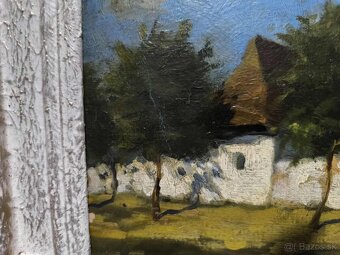 B. Holossy - stará olejomaľba - 4