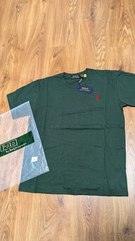 Pollo Ralph Lauren Tmavozelené Tričko - 4