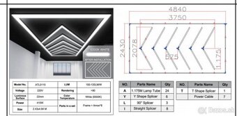 LED svetlá HEXAGON skladom - 4