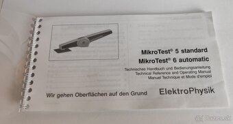 MikroTest G6 merač hrúbky povlaku pre galvanické pokovanie - 4