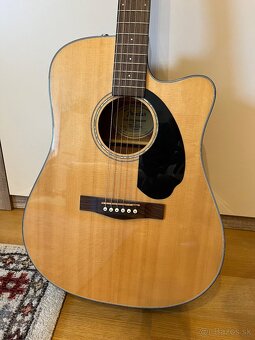 Elektroakustická gitara Fender CD-60SCE - 4