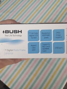 Predám digitalny fotorámik zn.Bush - 4