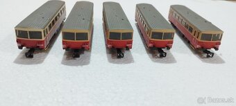 Vozne 011 ČSD prívešáky - 4