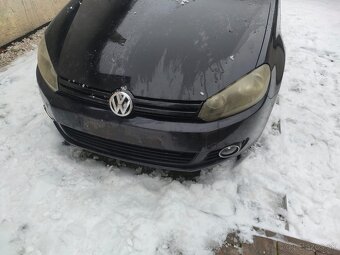 Vw golf 6 kompletná predná časť predok - 4